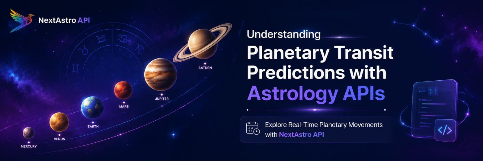 Understanding Planetary Transit Predictions with Astrology APIs